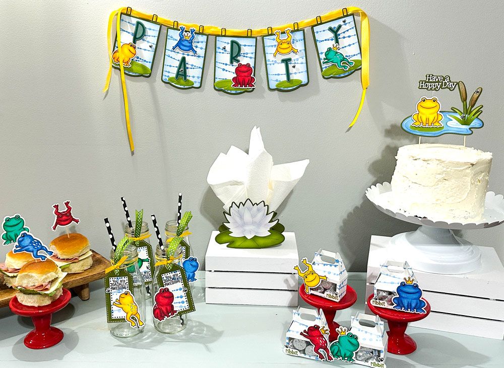 frogs2stamp Clear Stamp Set