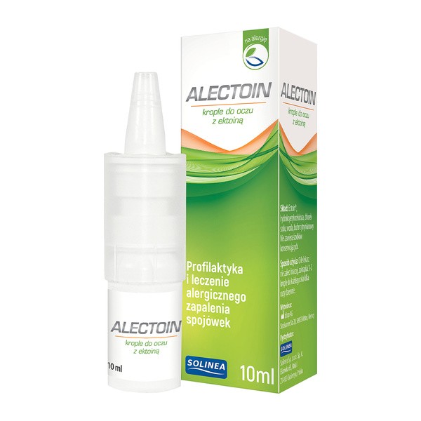 Alectoin, krople do oczu z ektoiną, 10 ml