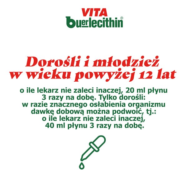 Vita Buerlecithin, płyn doustny, 1000 ml