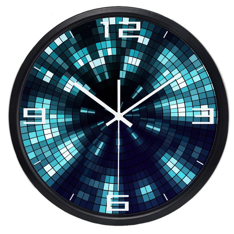 Creatieve discobar wandklok