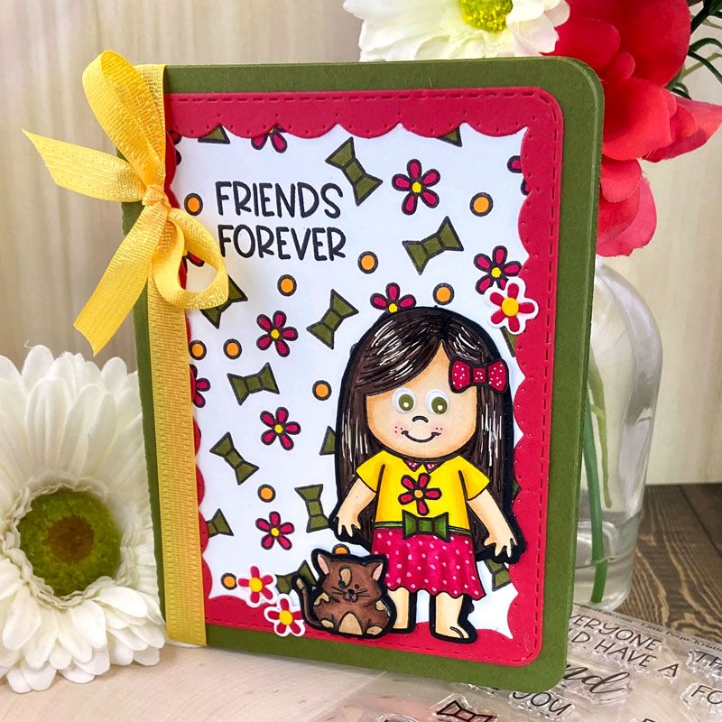 Little Peeps Kirstin Clear Stamp Set
