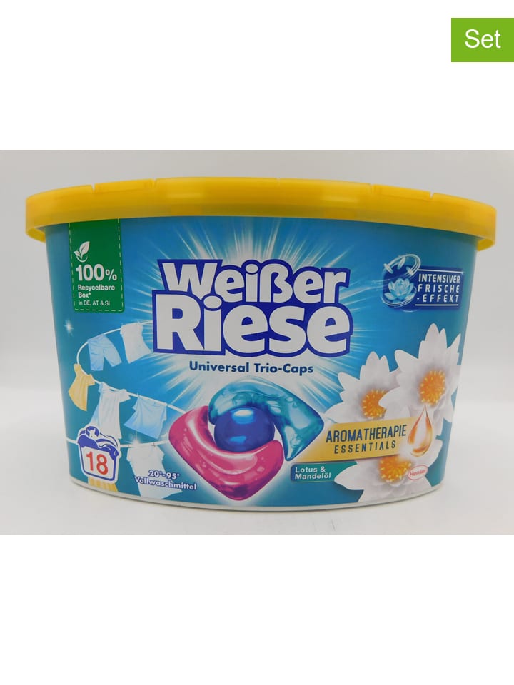 Weißer Riese 4er-Set: Waschmitteltabs 