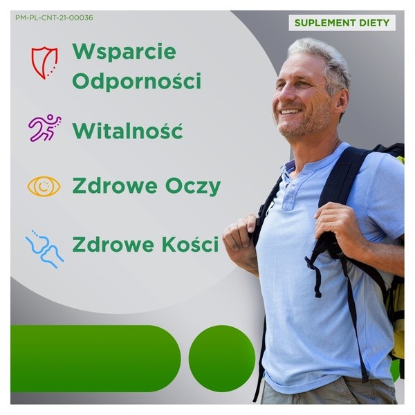 Centrum Silver 50+, witaminy i minerały wspierające zdrowie i samopoczucie, tabletki, 100 szt.