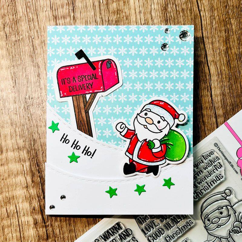 moresantas2stamp Clear Stamp Set