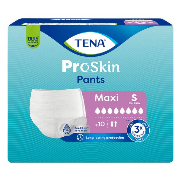 Tena Pants ProSkin Maxi, majtki chłonne, rozmiar S, 10 szt.