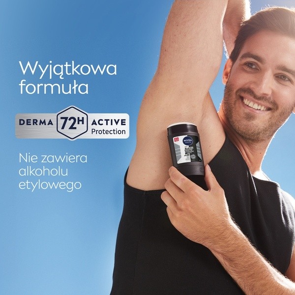 Nivea Men Black&White Original, antypersipirant w sztyfcie, 50 ml