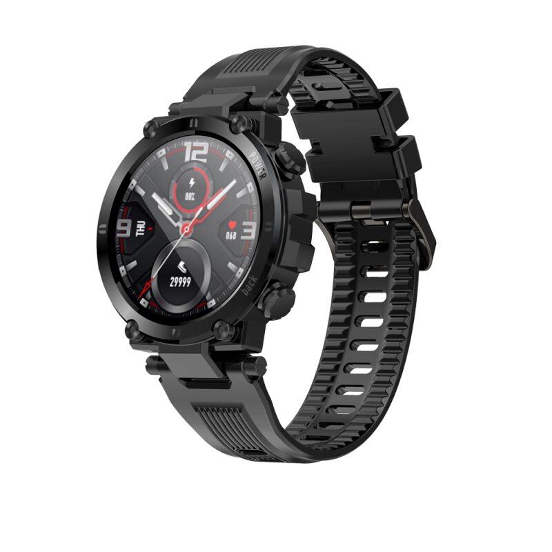 Smartwatch D13 Orologio intelligente con promemoria meteo, funzione fitness, monitoraggio della frequenza cardiaca e della pressione sanguigna, contapassi per iOS e Android