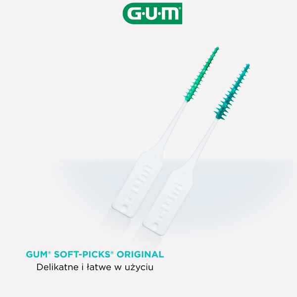 Gum Soft-Picks Original, szczoteczka międzyzębowa, duża, 50 szt.