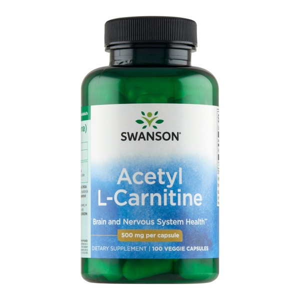 Swanson ALC, 500 mg, kapsułki, 100 szt.