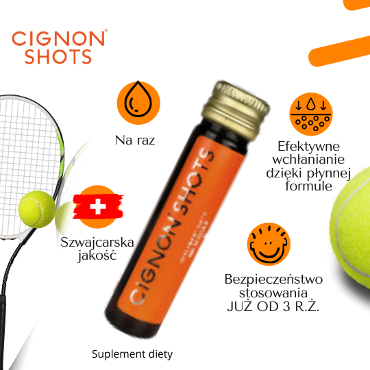 Cignon Shots, płyn doustny na ścięgna, 20 x 10 ml