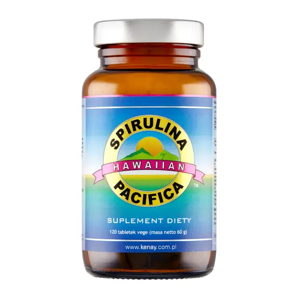 KENAY Spirulina Pacifica hawajska, 500 mg, tabletki, 120 szt.