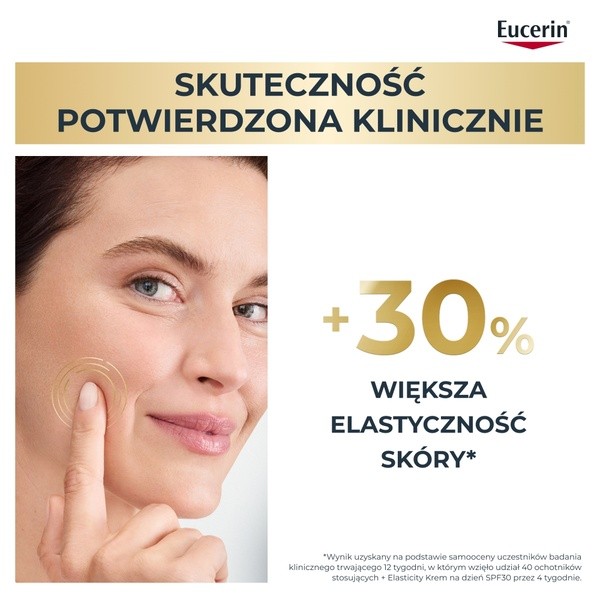 Eucerin Hyaluron Filler + Elasticity, przeciwzmarszczkowy krem na dzień SPF 30, 50 ml