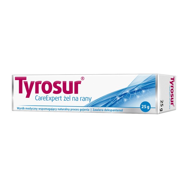 Tyrosur CareExpert, żel na rany, 25 g