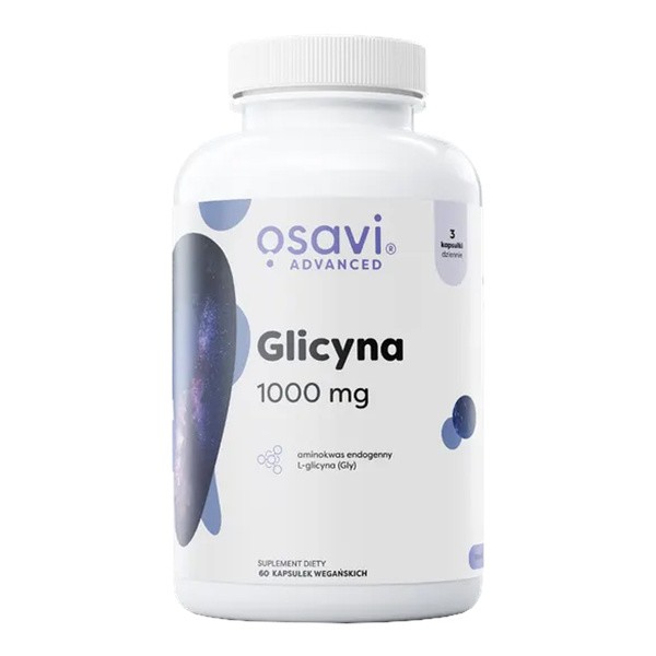 Osavi Glicyna 1000 mg, kapsułki twarde, 60 szt.