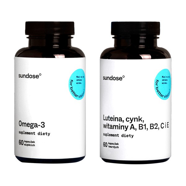 Sundose For Better Vision, kapsułki, 60 szt. + 60 szt.