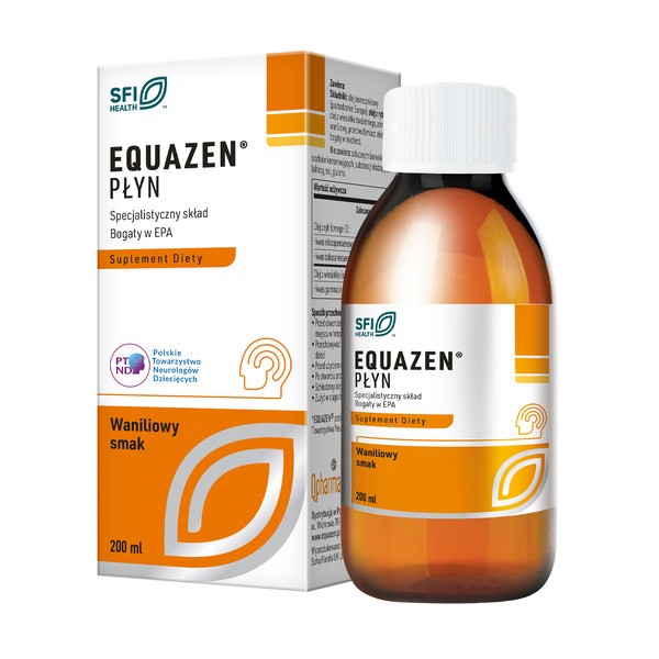 Equazen, płyn, o smaku waniliowym, 200 ml