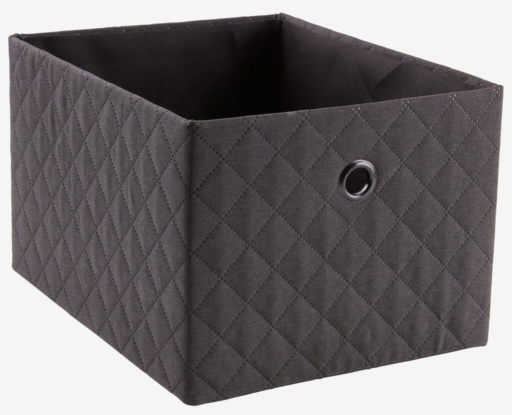 GILLIS GILLIS kurv B26xL32xH20cm mørkegrå