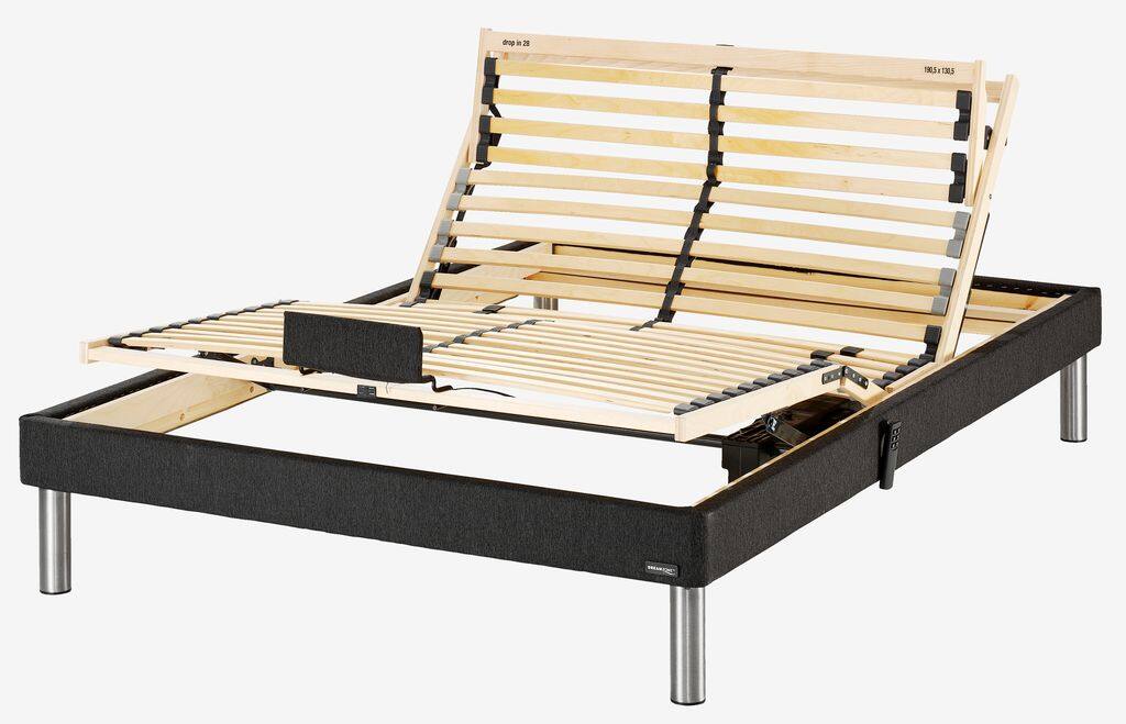 JOSELVA GE40 guld Justerbar fod 140x200 JOSELVA GE40 grå-40 DREAMZONE