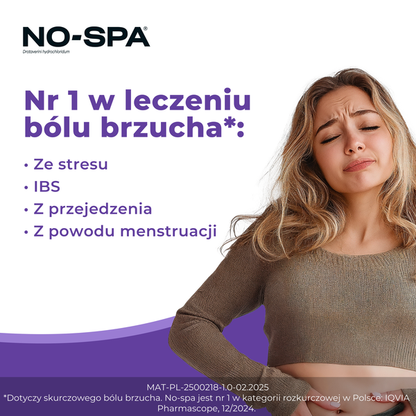 No-Spa, 40 mg, tabletki, 24 szt