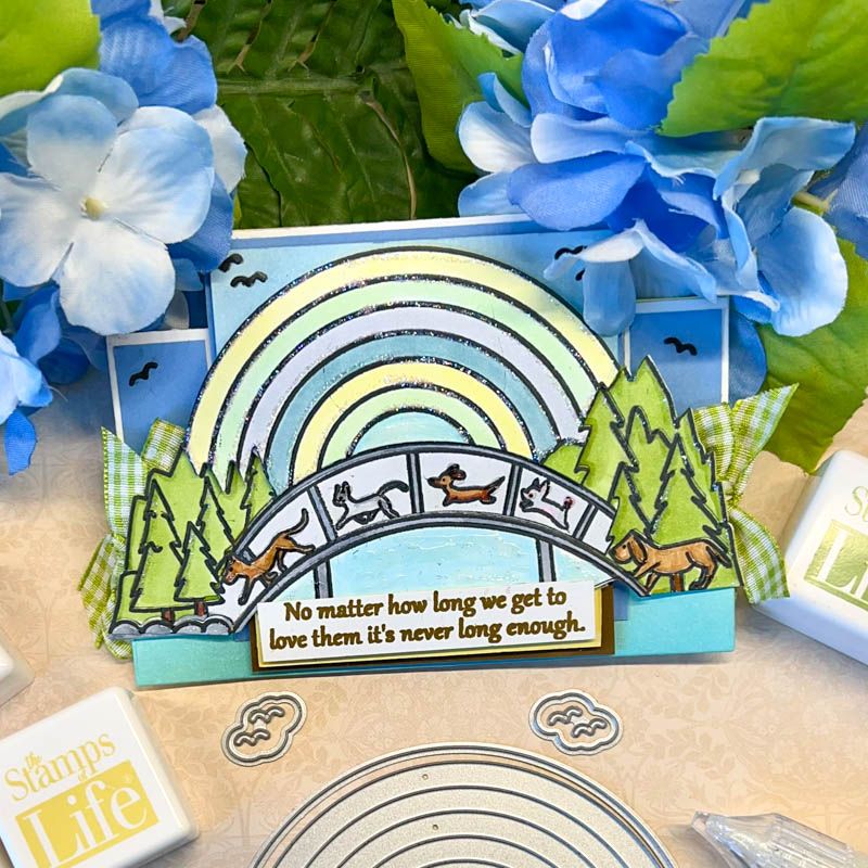 rainbowbridge2stamp Clear Stamp Set