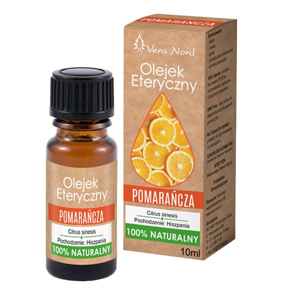 Vera Nord, olejek eteryczny pomarańcza, 10 ml
