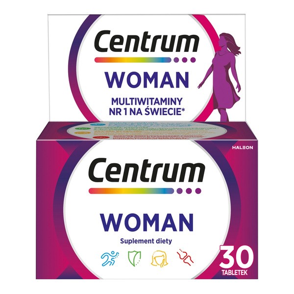Zestaw 2 x Centrum Woman, witaminy i minerały dla Kobiet