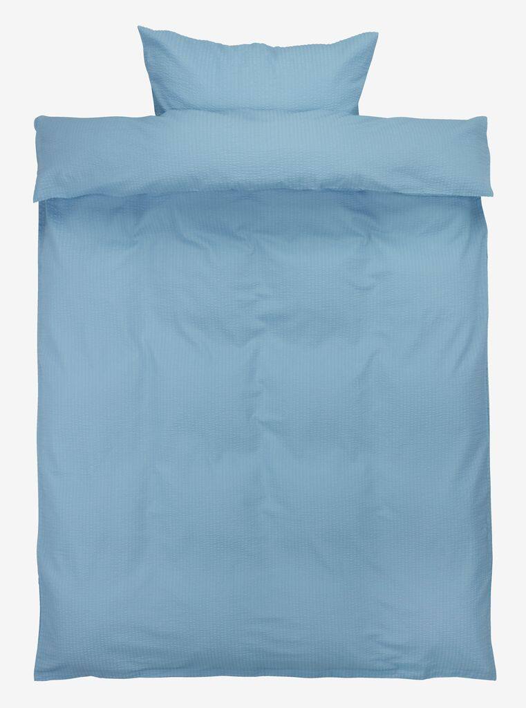TINNE plus Crepe TINNE sengetøj 140x200 lyseblå