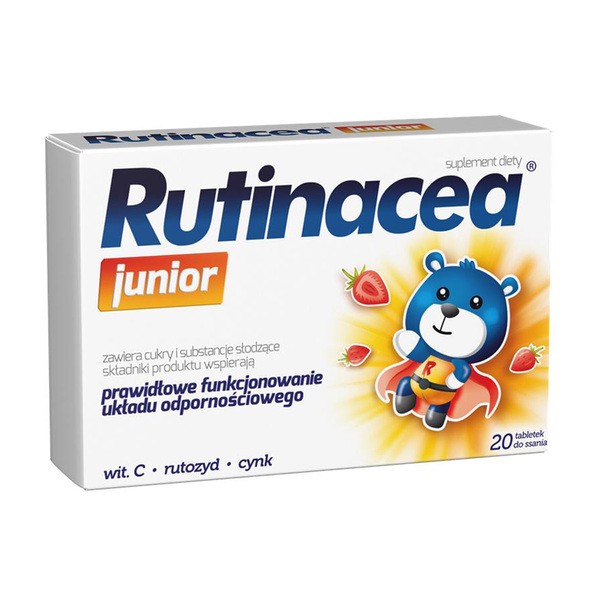 Rutinacea Junior, tabletki do ssania, 20 szt.
