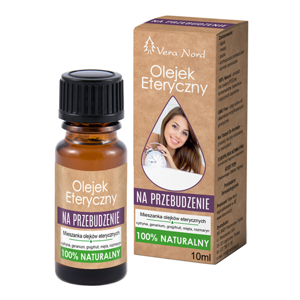Vera Nord, olejek eteryczny, na przebudzenie, 10 ml