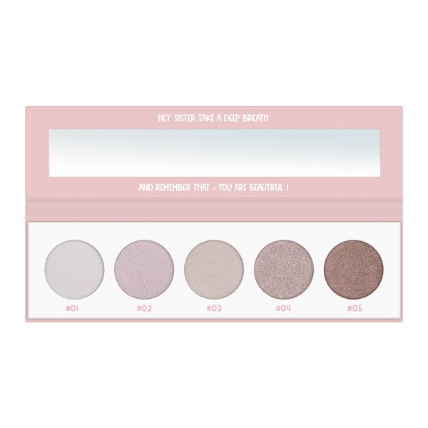 MIYO Five Points Palette, paleta cieni do powiek, 08 Very Me, 6,5 g