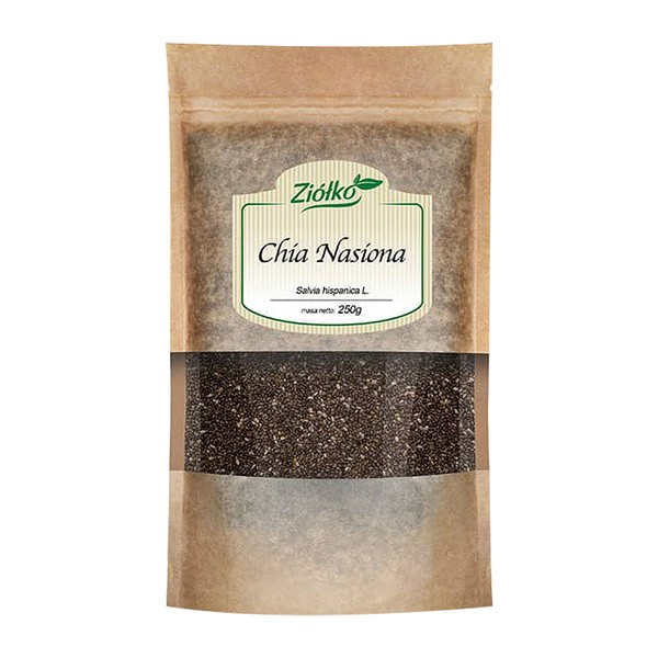 Ziółko, chia nasiona, susz, 250 g