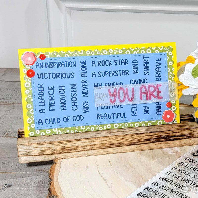 affirmationstrips2stamp Clear Stamp Set