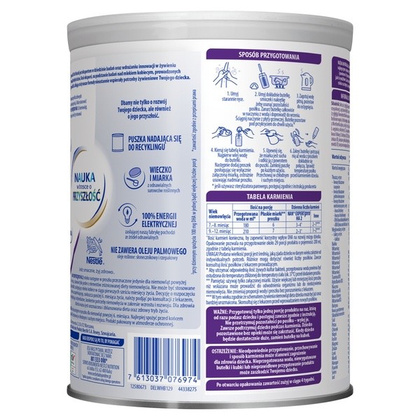 Nestle Nan Expertpro HA 2, mleko następne, po 6 miesiącu, 800 g