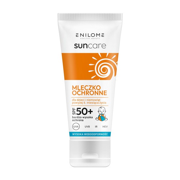 Enilome Healthy Beauty SunCare, mleczko ochronne dla dzieci i niemowląt SPF 50+, 100 ml