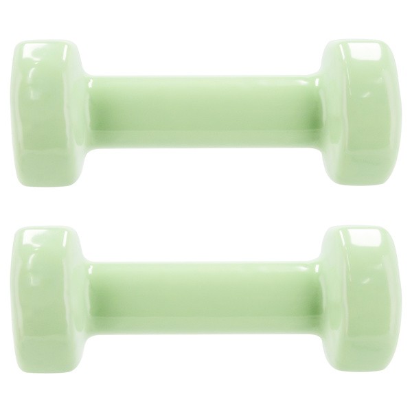 Spokey Shape, zestaw hantli winylowych, 2 x 1 kg