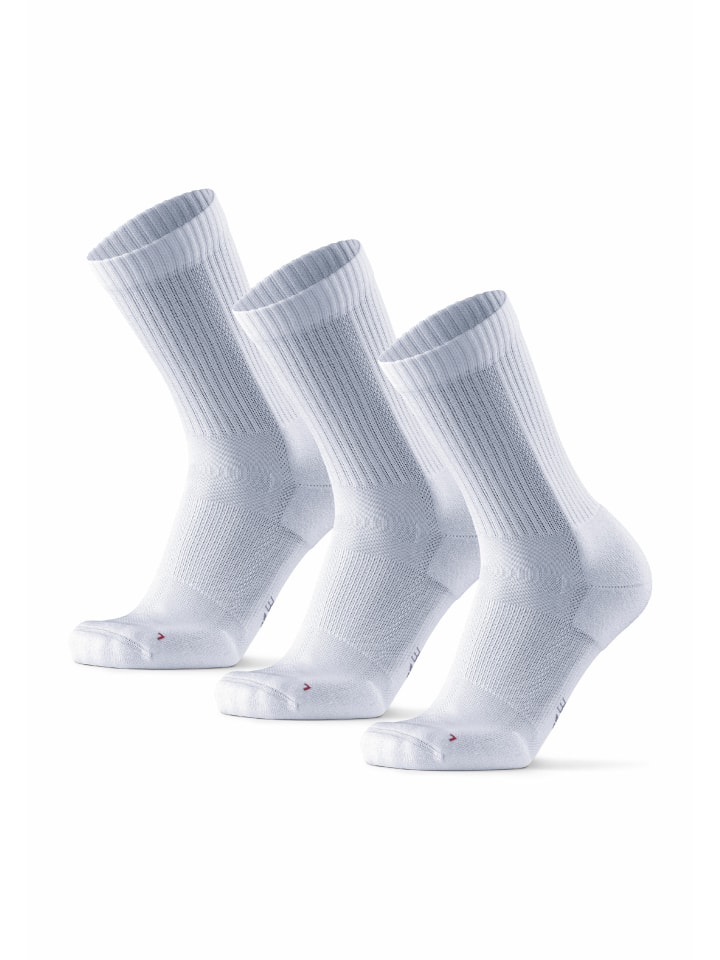 DANISH ENDURANCE Laufsocken Long Distance Crew in weiß günstig kaufen