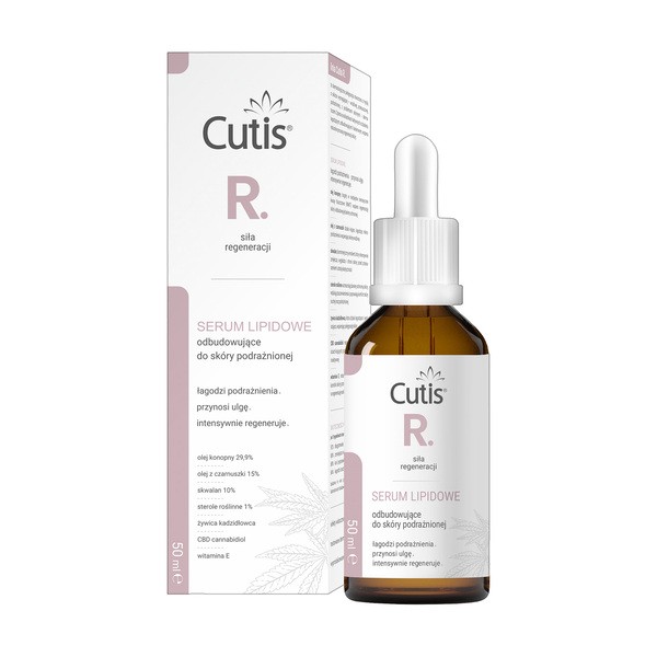 Cutis R-Regeneracja, serum lipidowe odbudowujące do skóry podrażnionej, 50 ml