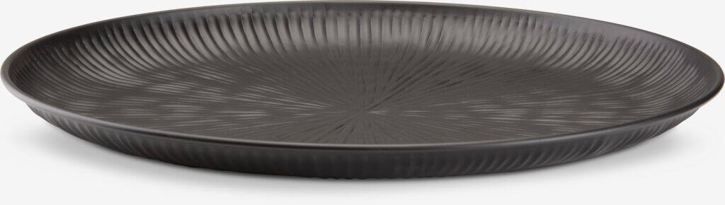 INGMUND Dekorationsplade INGMUND Ø39xH2cm sort