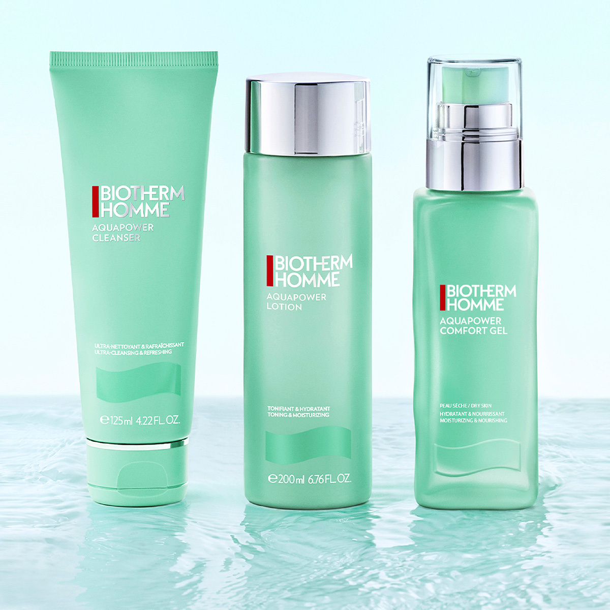 Biotherm Homme Aquapower Comfort Moisturizing Cream for Dry Skin (75 ml)