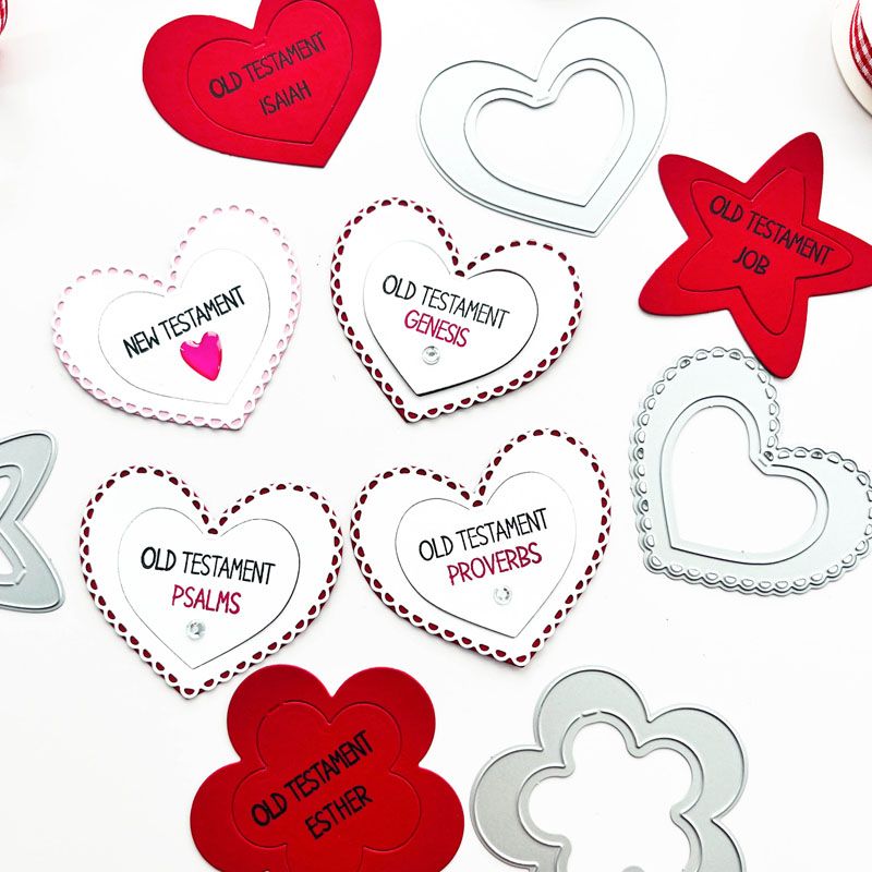 Books of the Bible Clear Stamp Set 69 Stamps