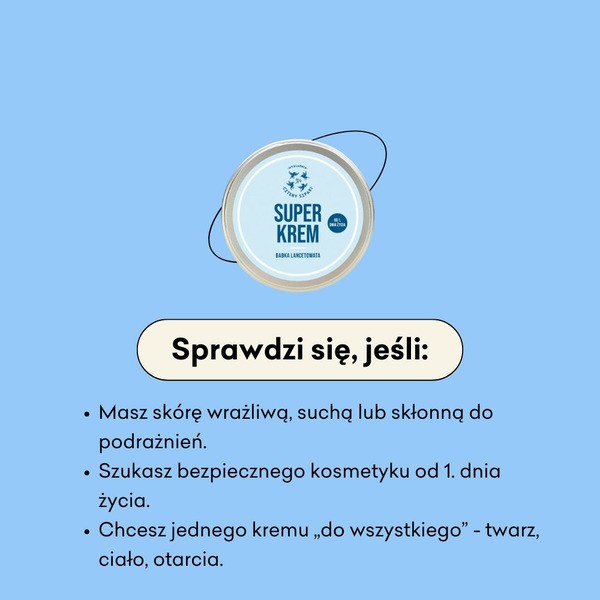 Mydlarnia 4 Szpaki Babka Lancetowata, krem, 100 ml