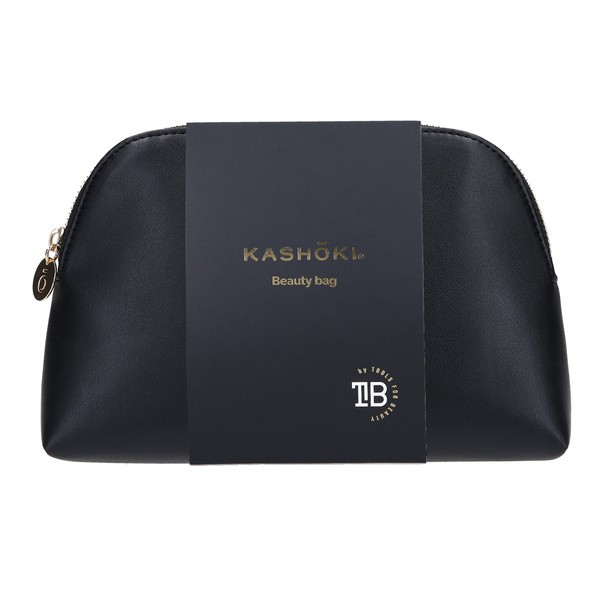 Kashoki, kosmetyczka, czarna, 1 szt.