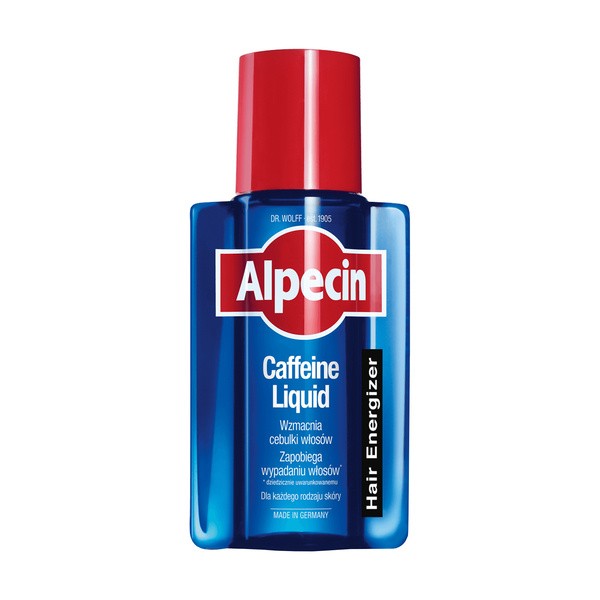 Alpecin Liquid, płyn przeciwdziałający dziedzicznemu wypadaniu włosów, dla mężczyzn, 200 ml