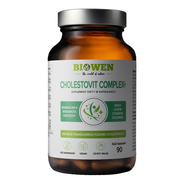 Biowen Cholestovit Complex+, kapsułki, 90 szt.