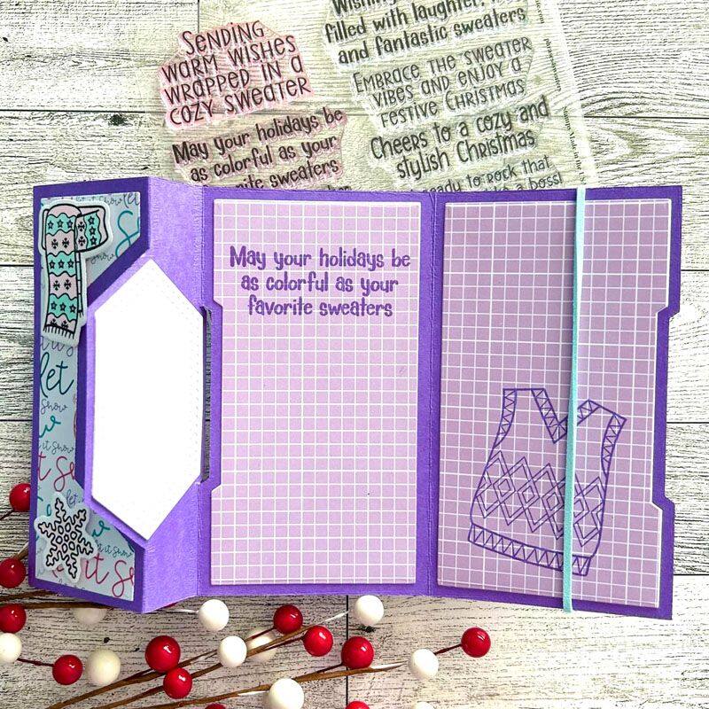 phrases4sweater Clear Stamp Set
