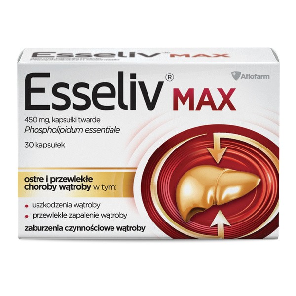Esseliv Max, 450 mg, kapsułki twarde, 30 szt.