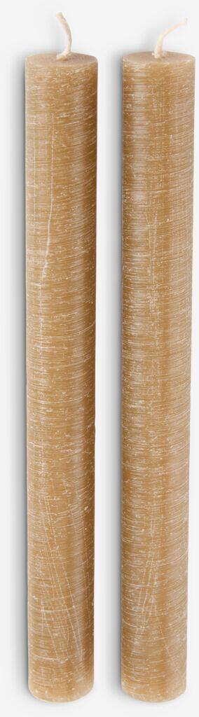 BERTEL Crown BERTEL H22cm lampe i mandelfarvet 2 stk/pakke