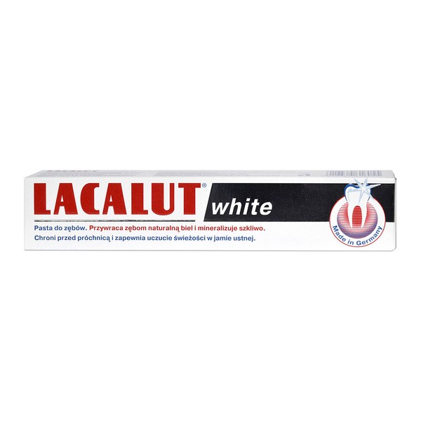 Lacalut white, pasta do zębów, 75 ml