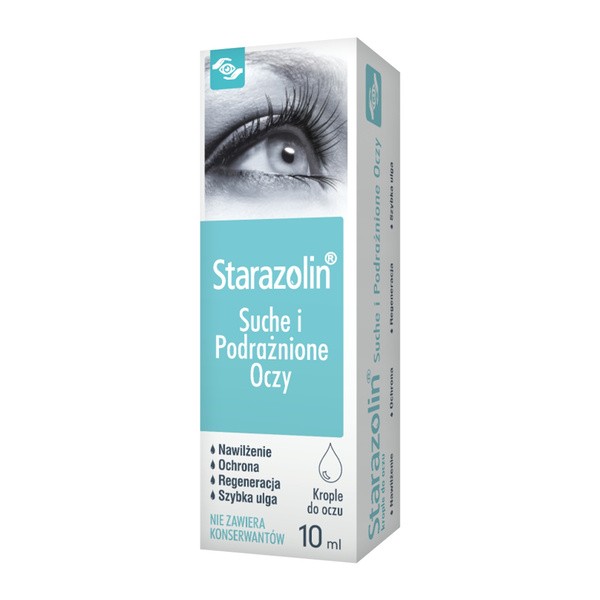 Starazolin Suche i Podrażnione Oczy, krople do oczu, 10 ml