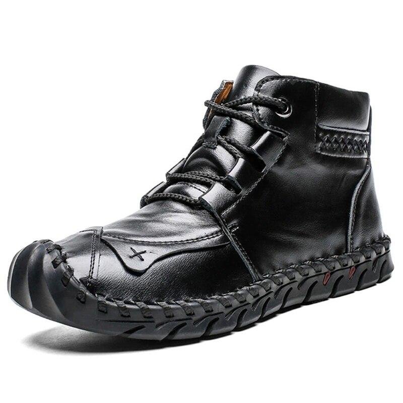 Gorące duże rozmiary 38 48 skórzane buty męskie modne codzienne zestawy stóp szyte ręcznie codzienne buty męskie ręcznie robione buty outdoorowe